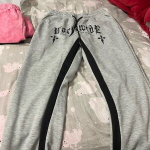 Men gray sweatpants